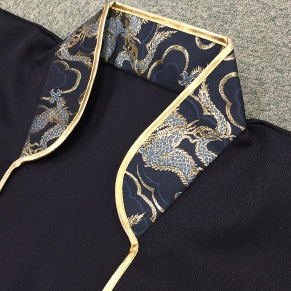 画像2: 陣羽織【黒】 (2)