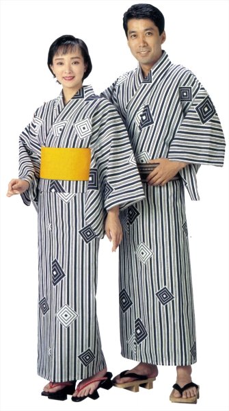 画像1: 日本の歳時記の邦楽浴衣　日舞、盆踊り、稽古、お祭りに最適なゆかたです。 (1)
